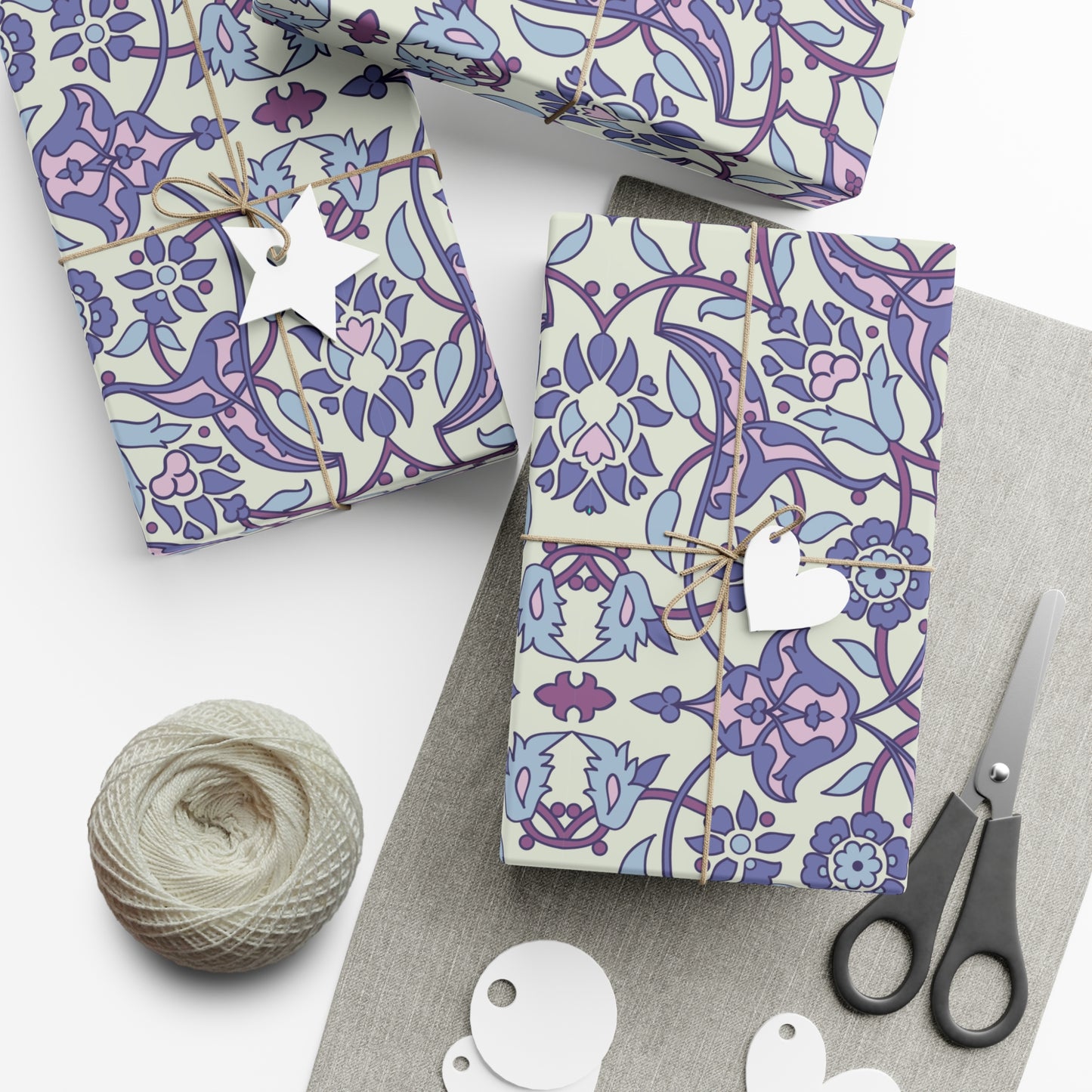 Purple Vintage Pattern - Gift Wrap Papers - 10338