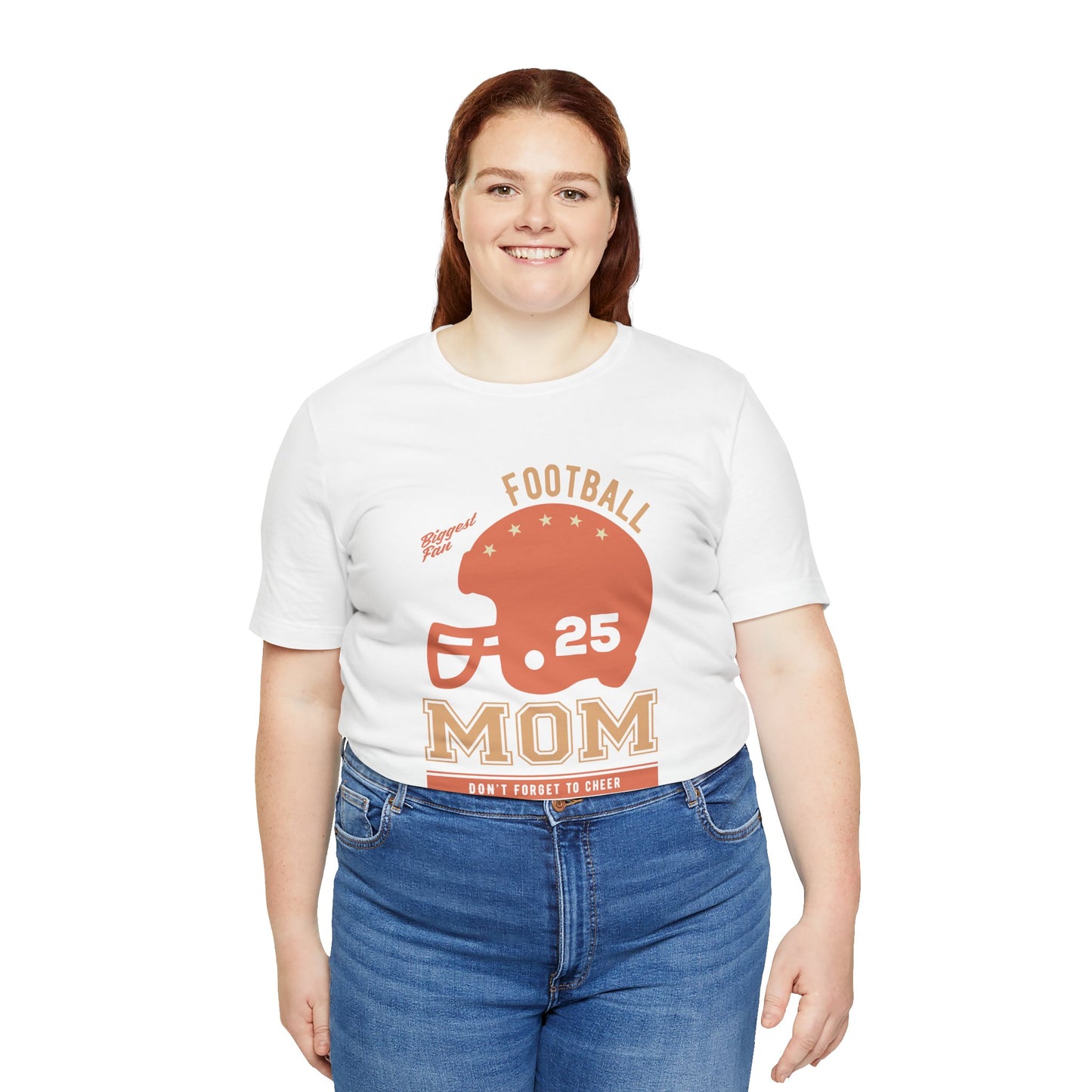 Biggest Fan, Football Mom, Don't Forget To Cheer - Unisex Jersey Short Sleeve Tee