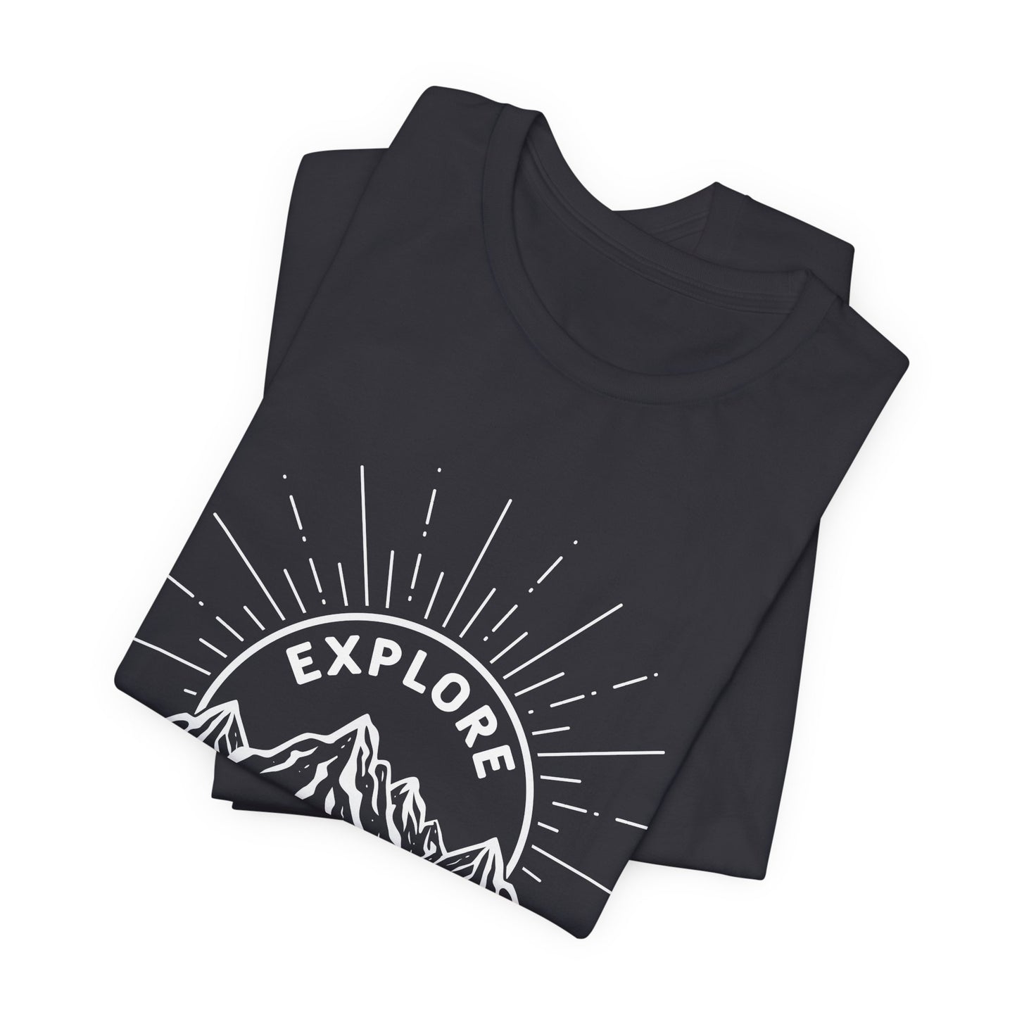 Camping: Explore - Unisex Jersey Short Sleeve Tee - 12640