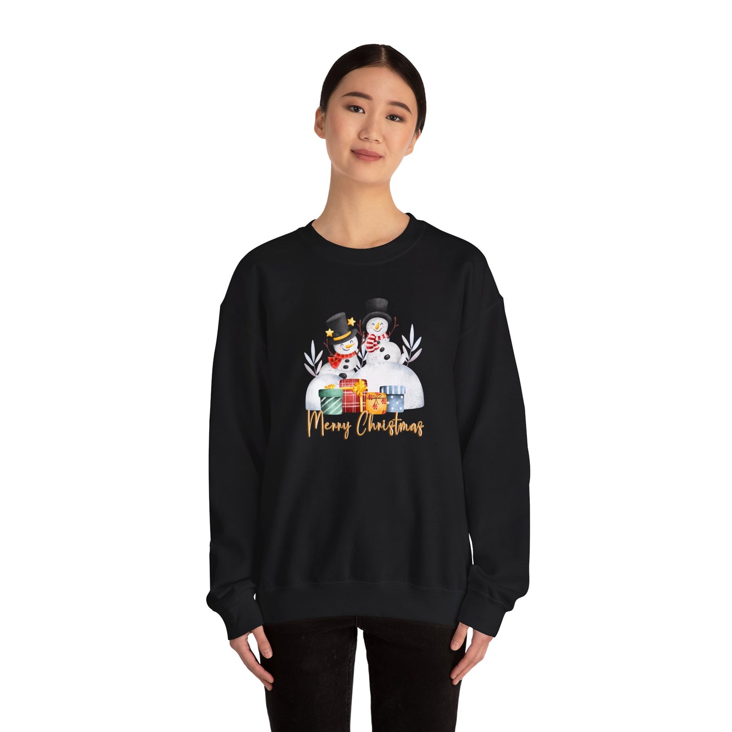 Snowmen - Unisex Heavy Blend™ Crewneck Sweatshirt - 10029