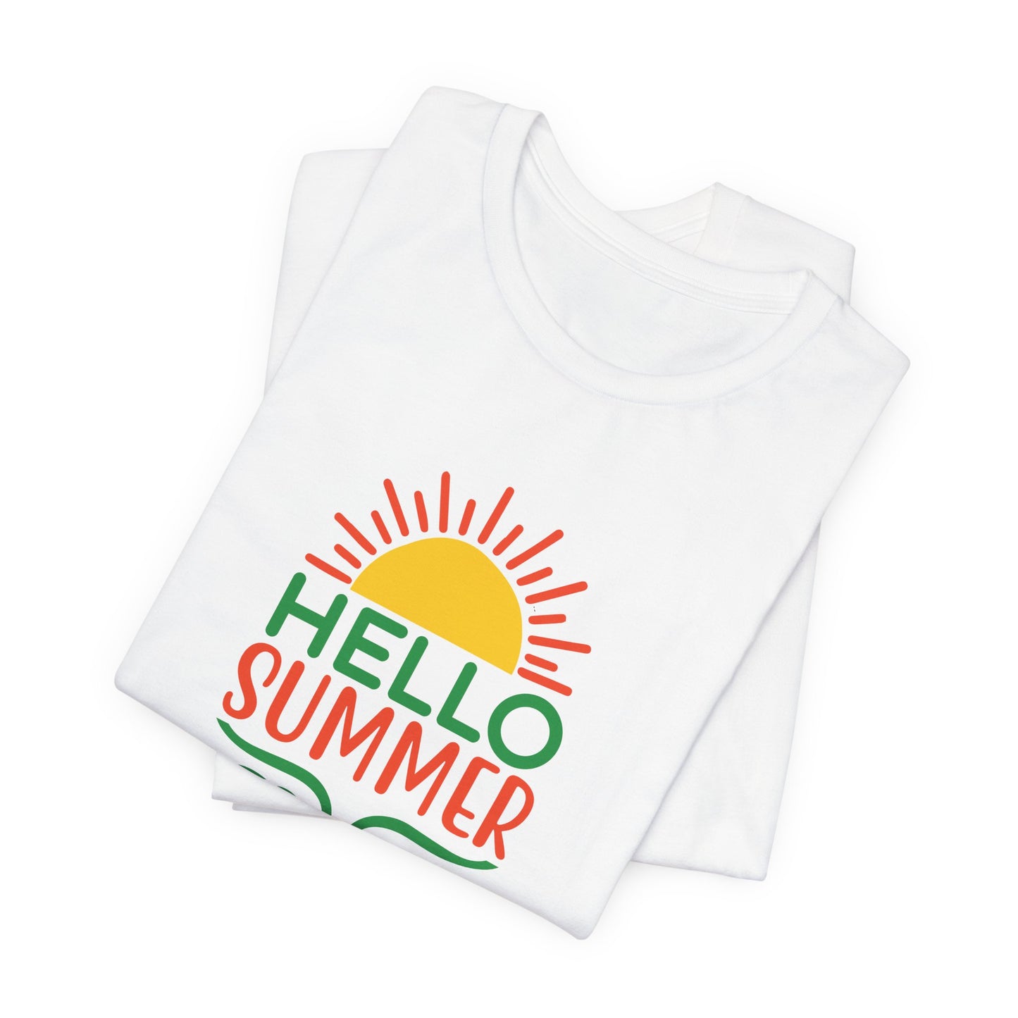 Hello Summer - Unisex Jersey Short Sleeve Tee