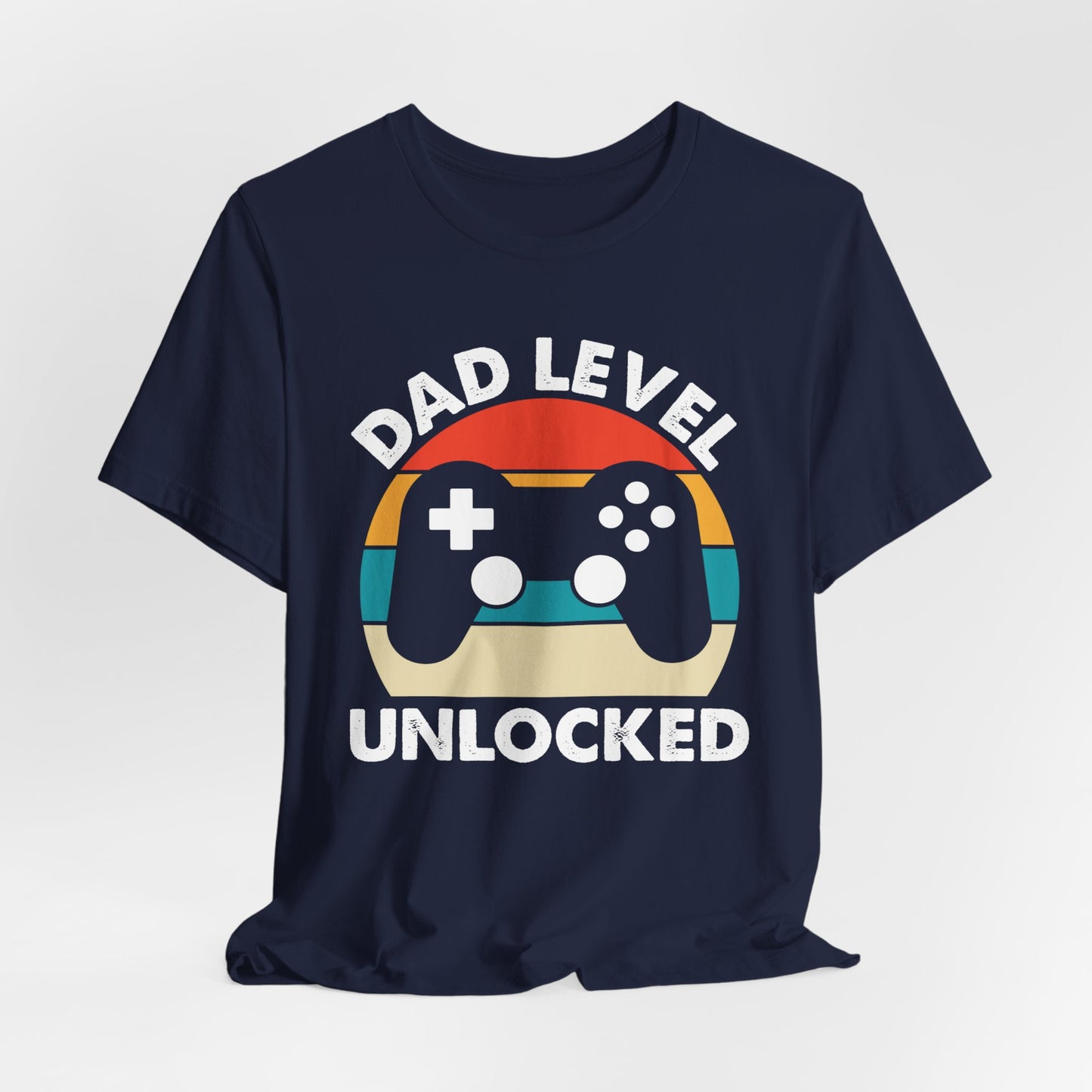 Dad Level Unlocked - Unisex Jersey Short Sleeve Tee