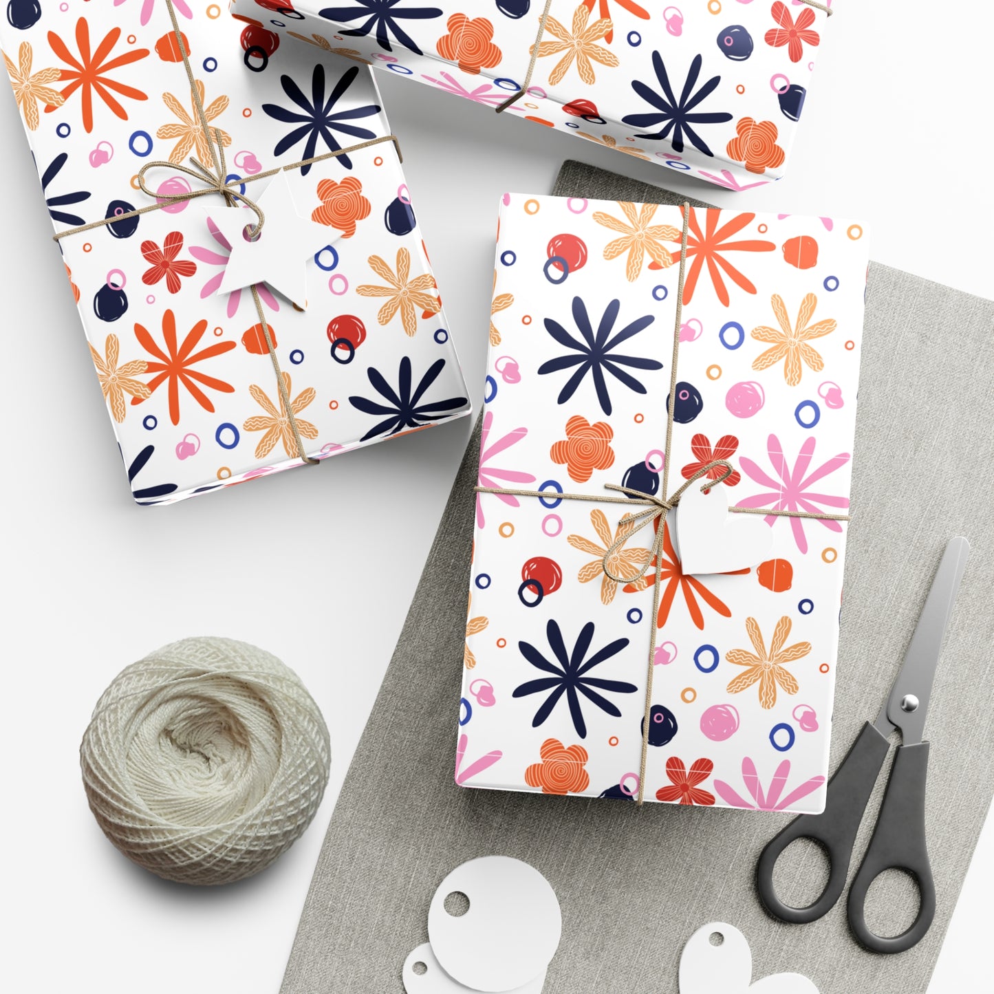 Colorful Flowers - Gift Wrap Papers - 10213