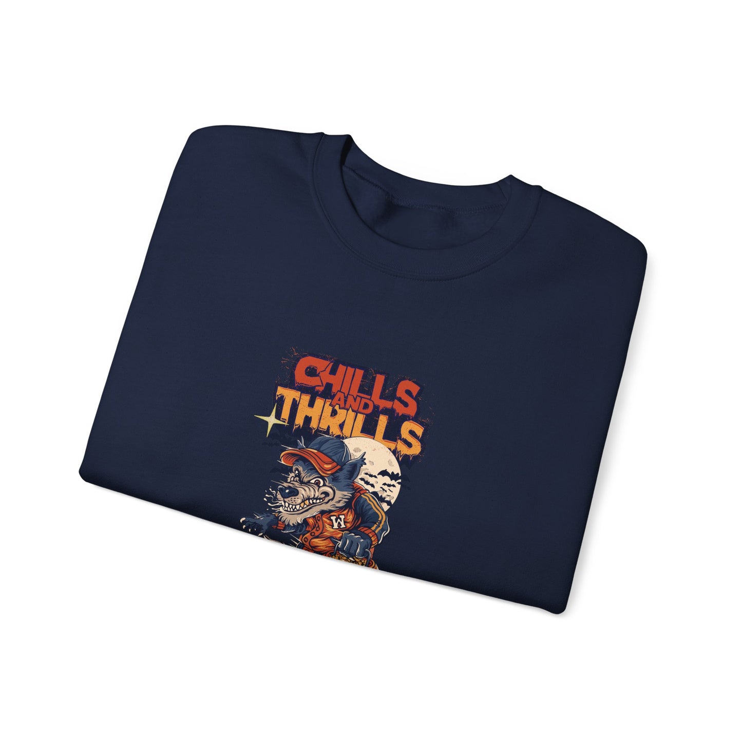 Chills & Thrills - Unisex Heavy Blend™ Crewneck Sweatshirt