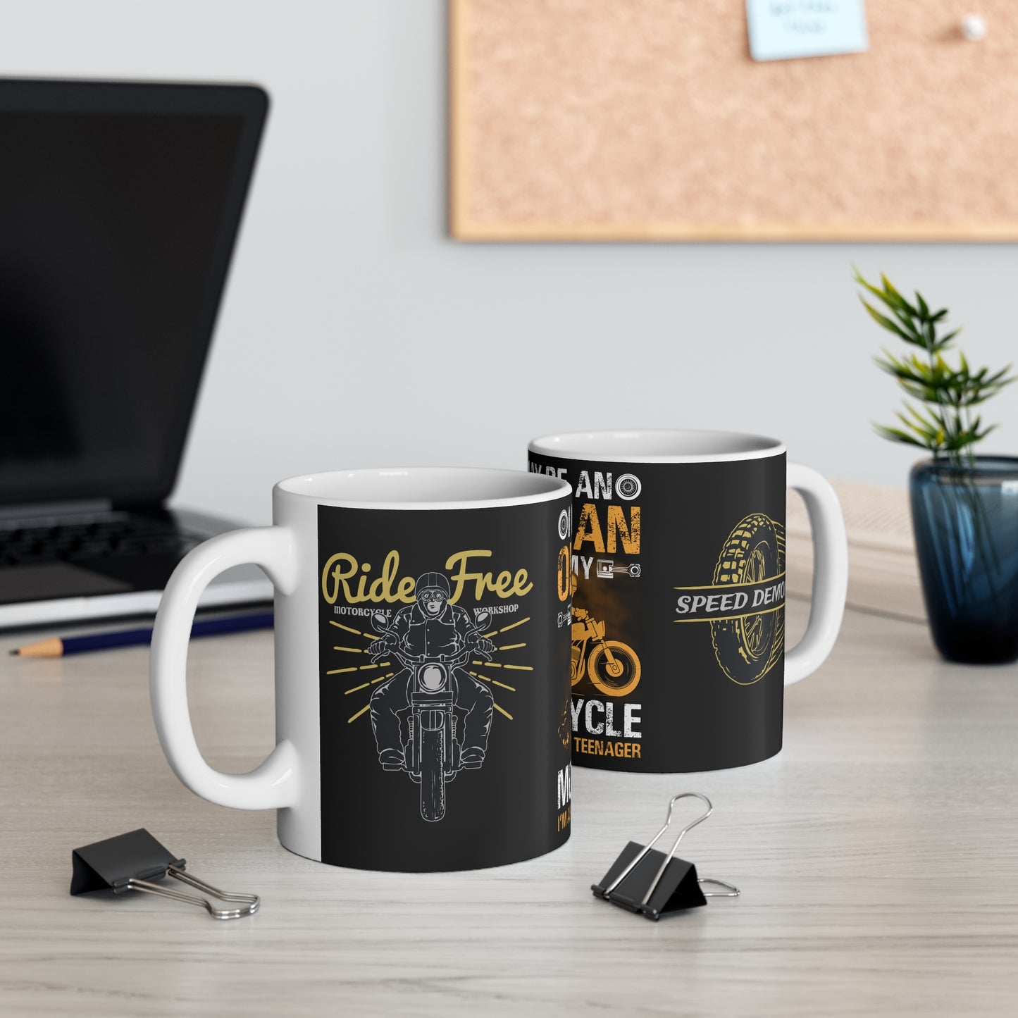 I May Be An Old Man, But On My Motorcycle I'm As Young As Any Teenager - Mug 11oz