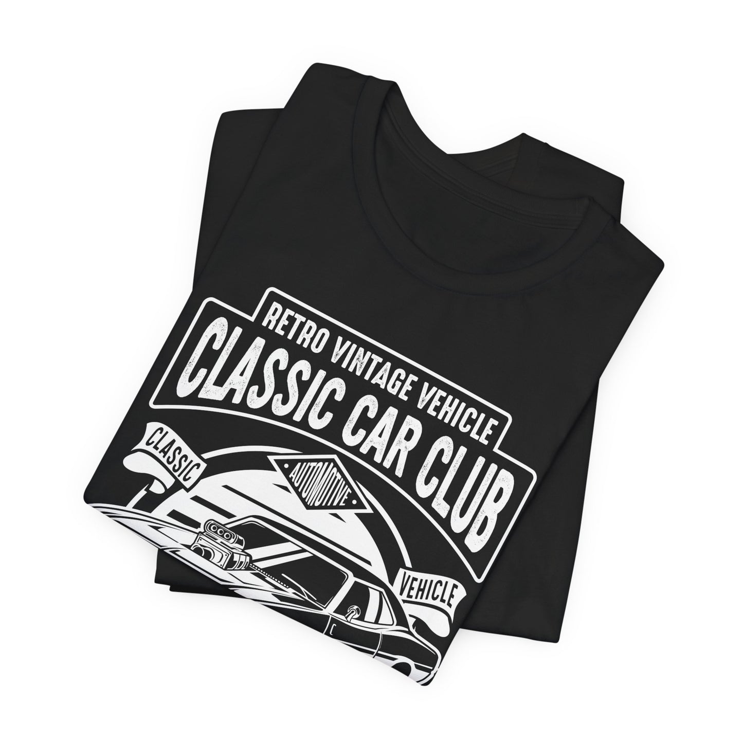 Retro Vintage Vehicle - Unisex Jersey Short Sleeve Tee - 12698