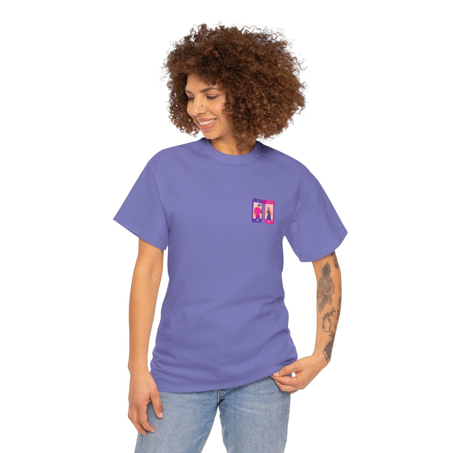 Love Sees Imperfection Perfectly - Unisex Heavy Cotton Tee - 11571
