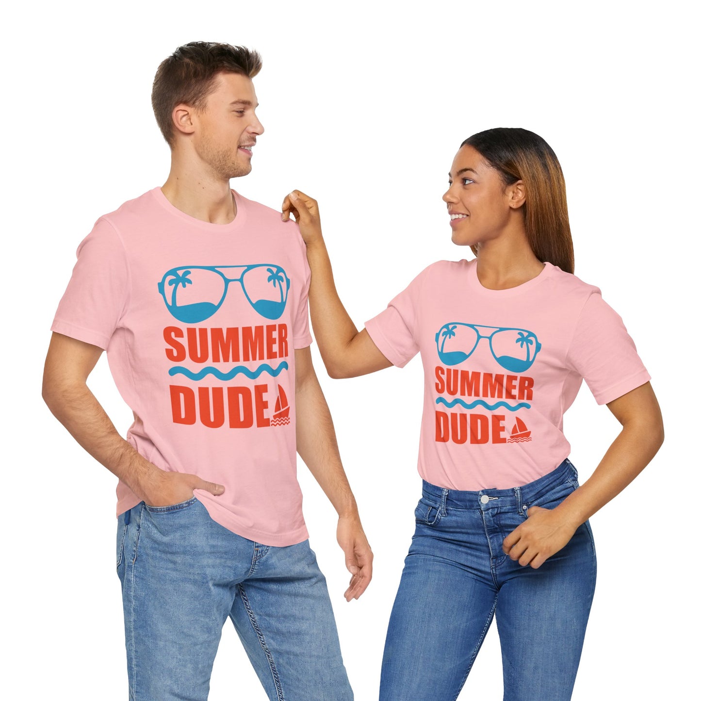 Summer Dude - Unisex Jersey Short Sleeve Tee - 13190