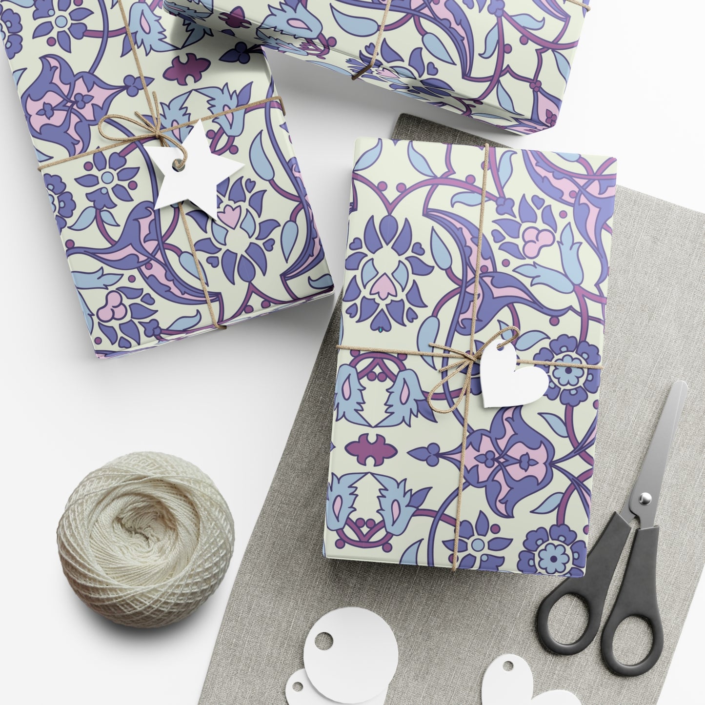 Purple Vintage Pattern - Gift Wrap Papers - 10338