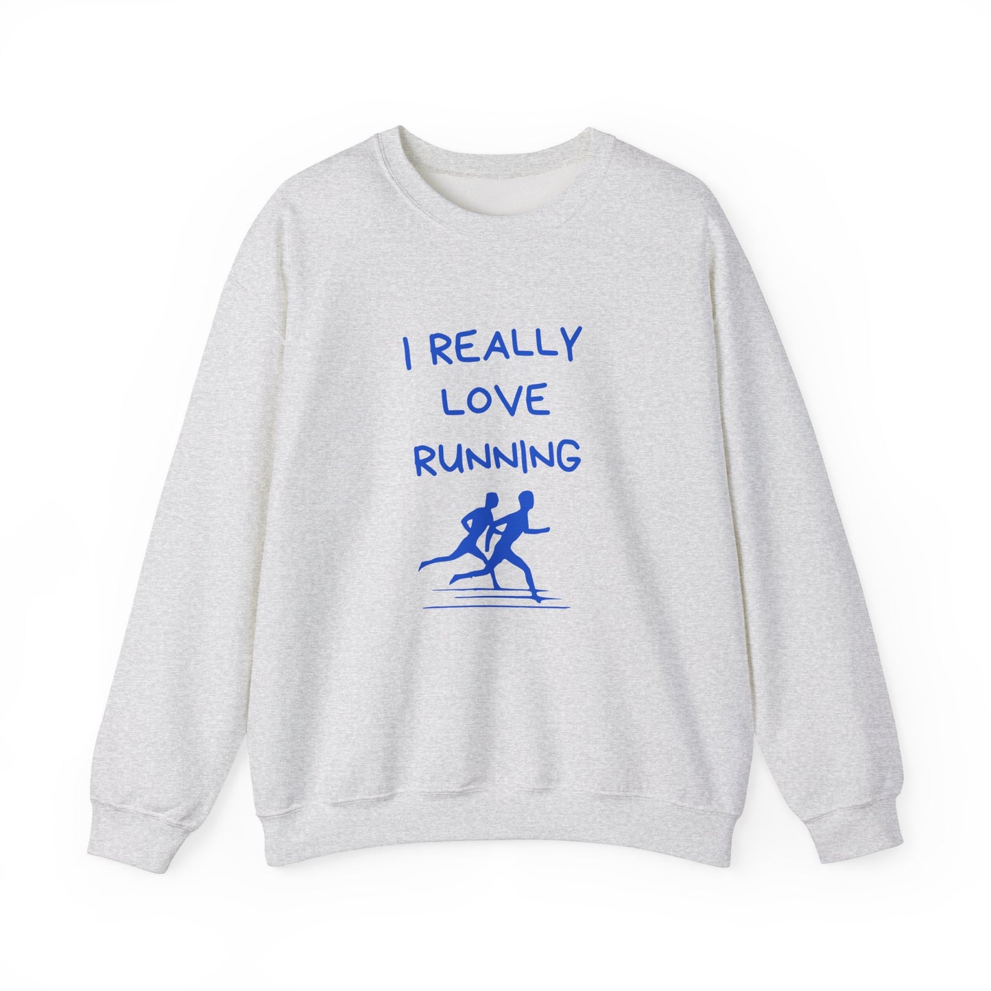 I Really Love Running - Unisex Heavy Blend™ Crewneck Sweatshirt