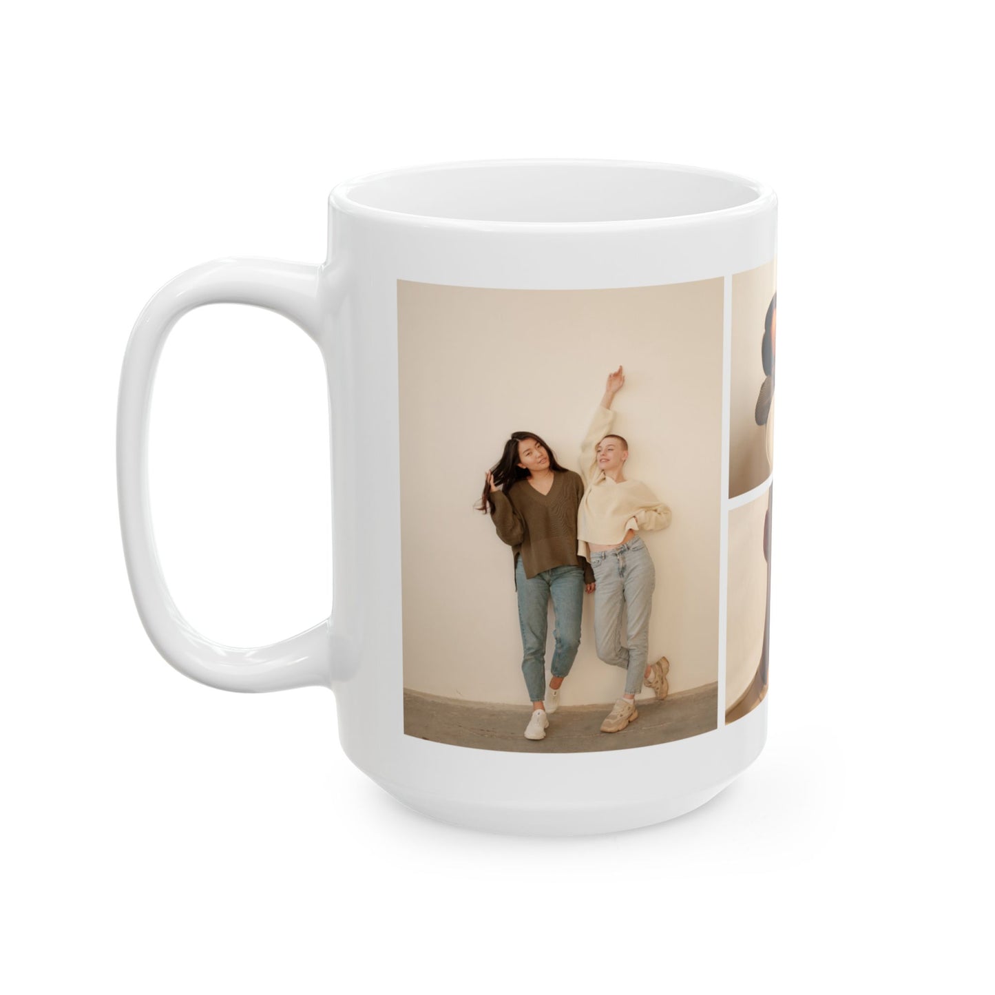 Girlfriend, Photos, Customizable - Ceramic Mug, (11oz, 15oz) - 10963