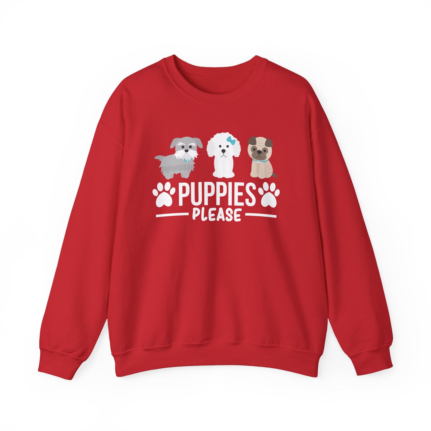 Puppies, Please - Unisex Heavy Blend™ Crewneck Sweatshirt