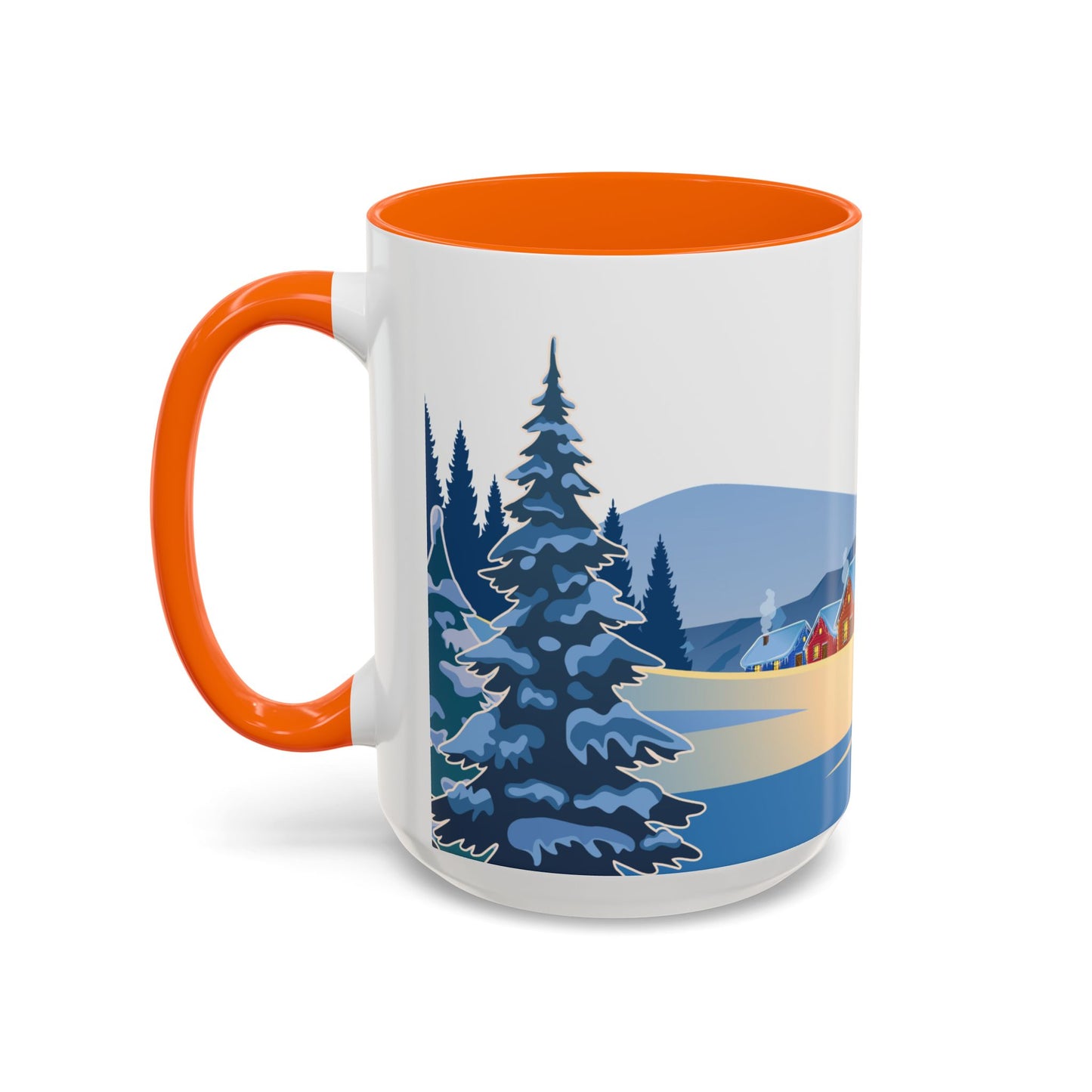 Winter Day - Accent Coffee Mug (11, 15oz) - 10440