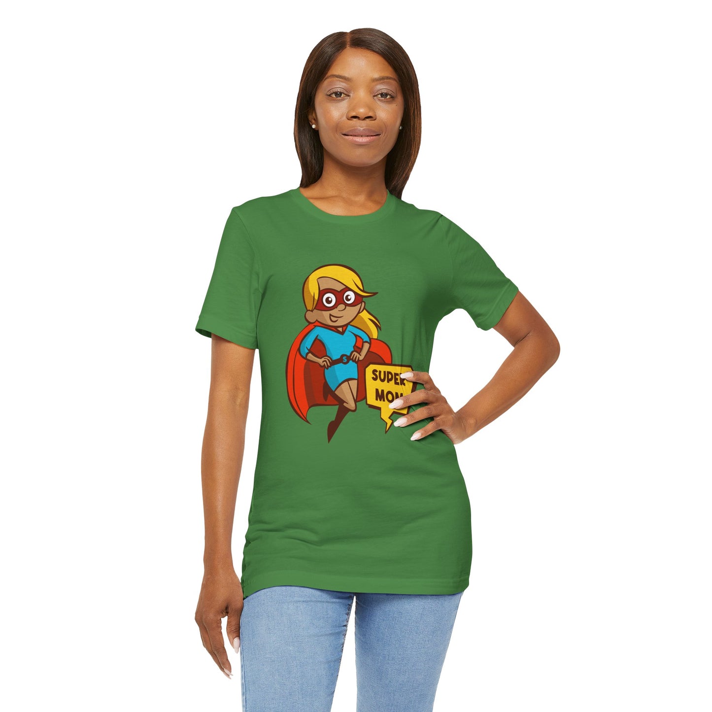 Super Mom - Unisex Jersey Short Sleeve Tee - 13068