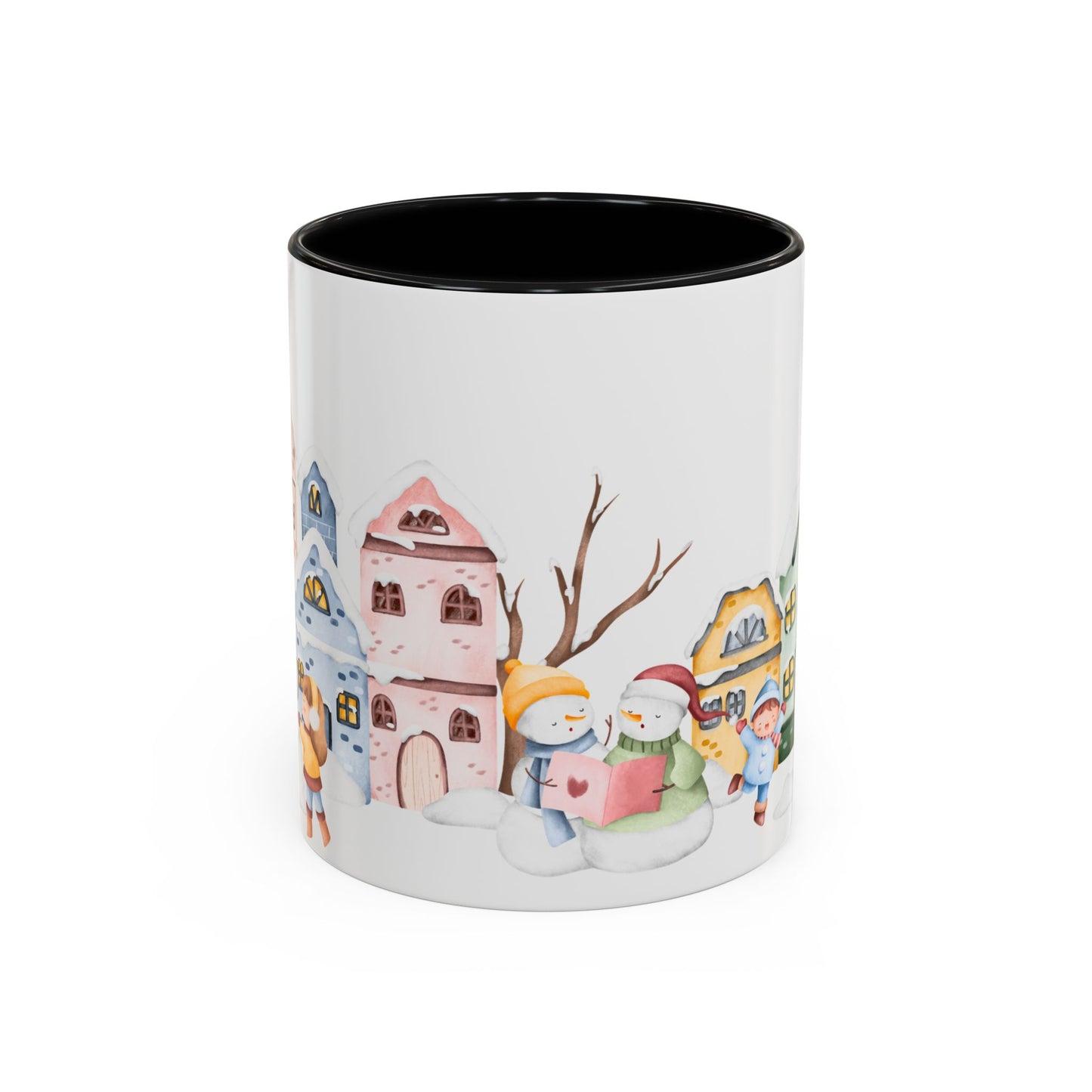 Winter Day, Outdoor - Accent Coffee Mug (11, 15oz) - 10455