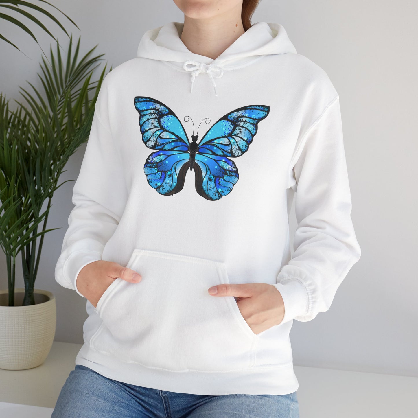 Butterfly - Unisex Heavy Blend™ Hooded Sweatshirt