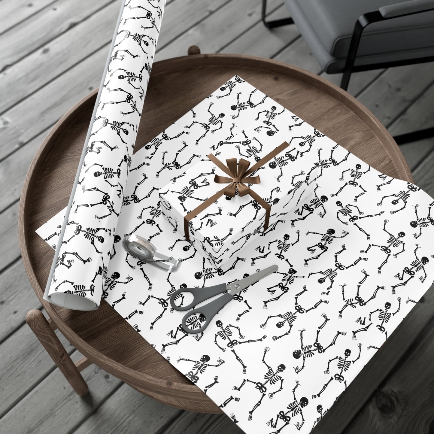 Halloween Skeleton  - Gift Wrap Papers - 14092