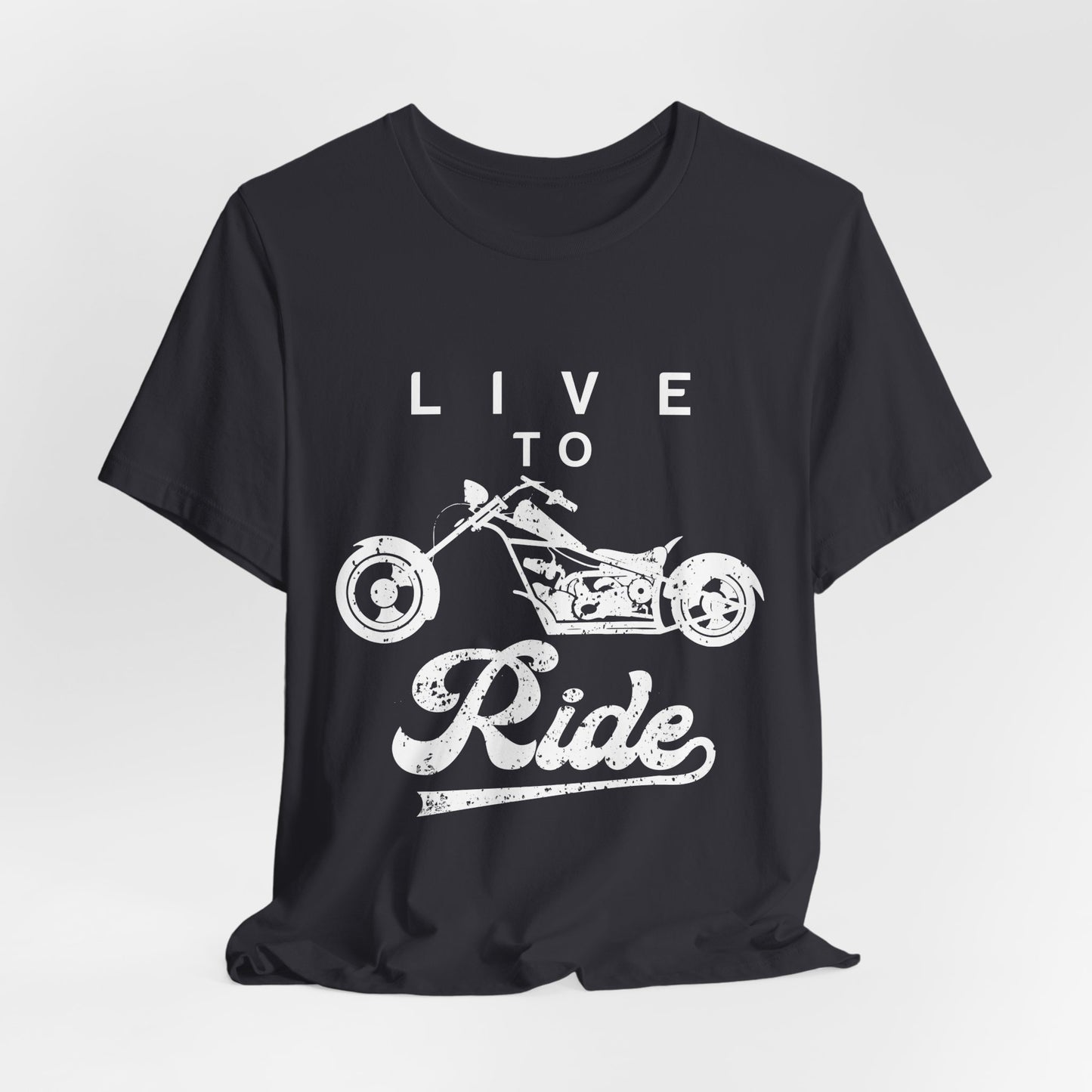 Live To Ride - Unisex Jersey Short Sleeve Tee - 13210