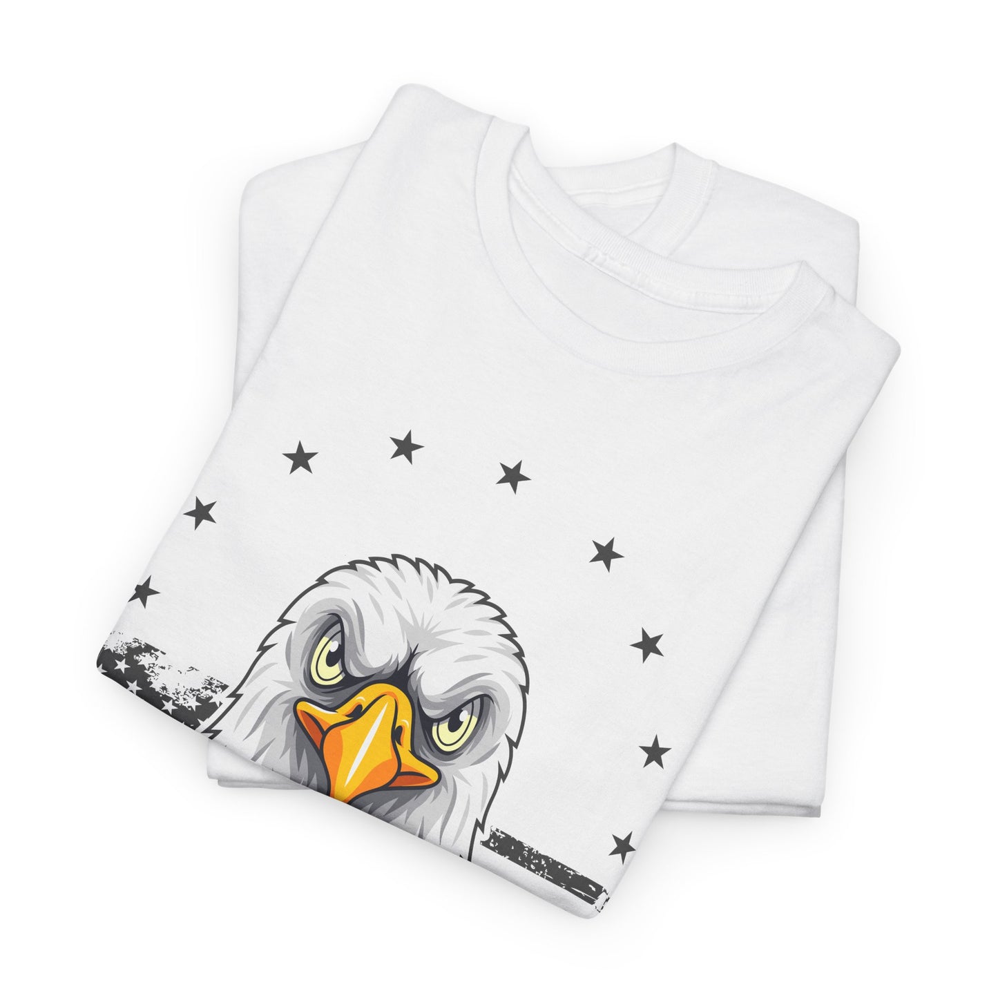 Proud to Be American Tee, Patriotic T-Shirt, USA Pride Shirt, Eagle Graphic Tee, Independence Day Gift, 4th of July Apparel - 13785