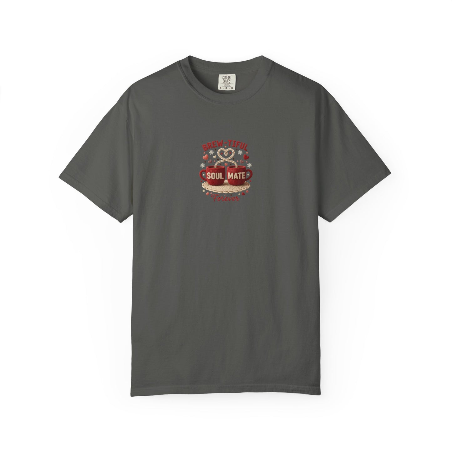 Brew-tiful Soul Mate Coffee Graphic T-Shirt - 14747
