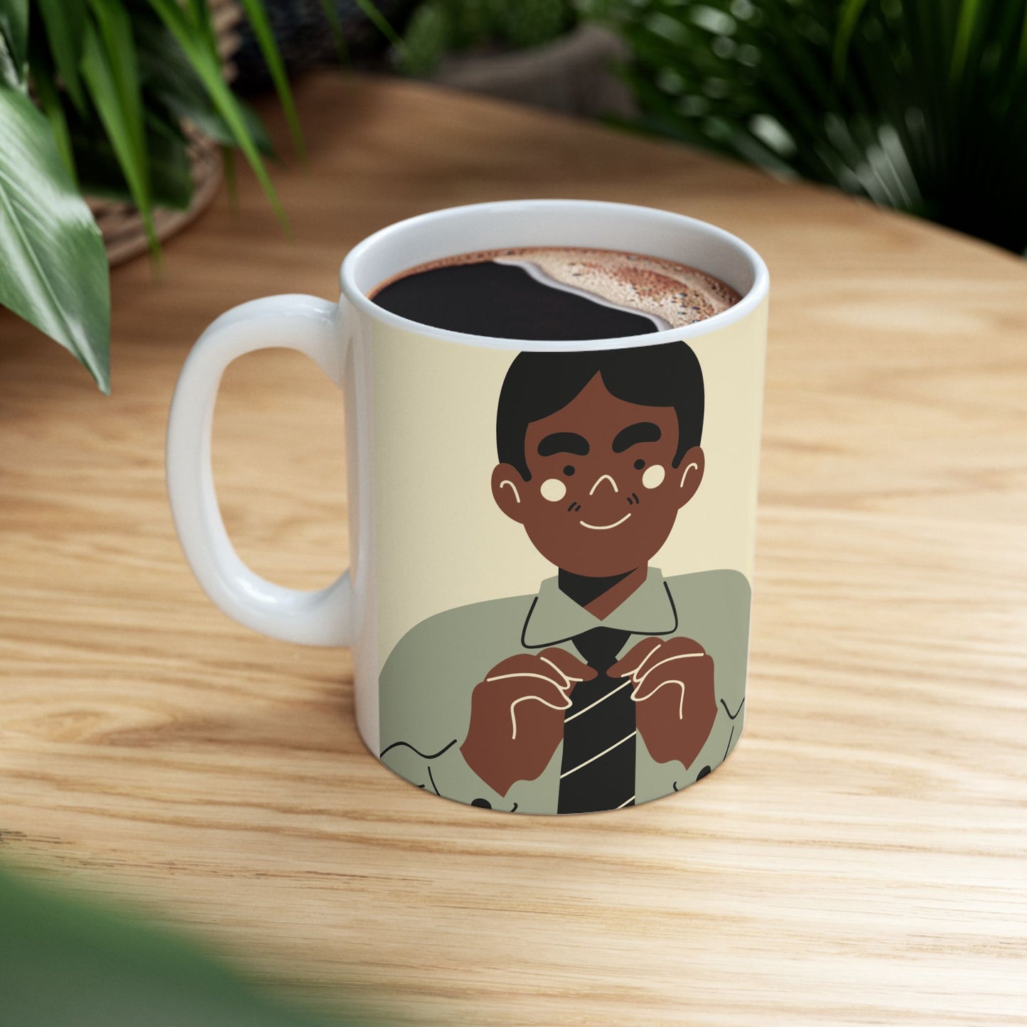"Dad, I could only hope to grow up and be half the man that you are." Ceramic Mug - 14040