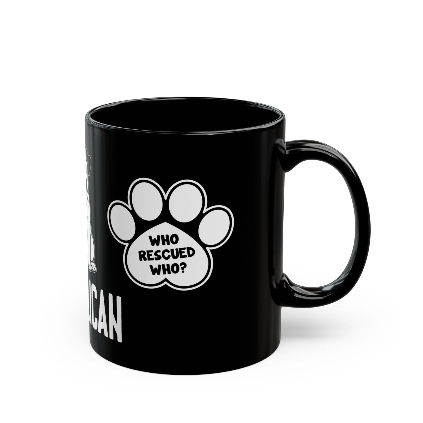 Republican, French Bulldog - Black Mug (11oz, 15oz)