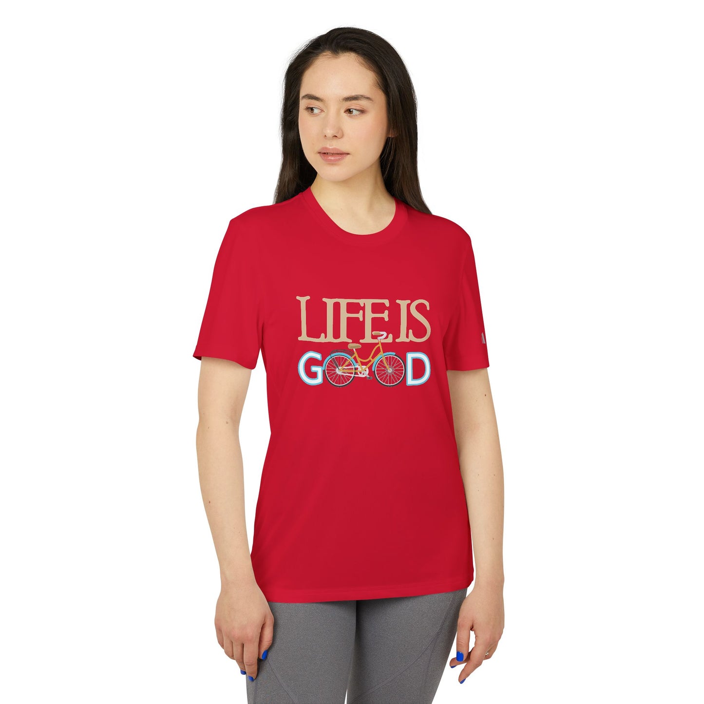 Life Is Good - Adidas Unisex Sport T-shirt