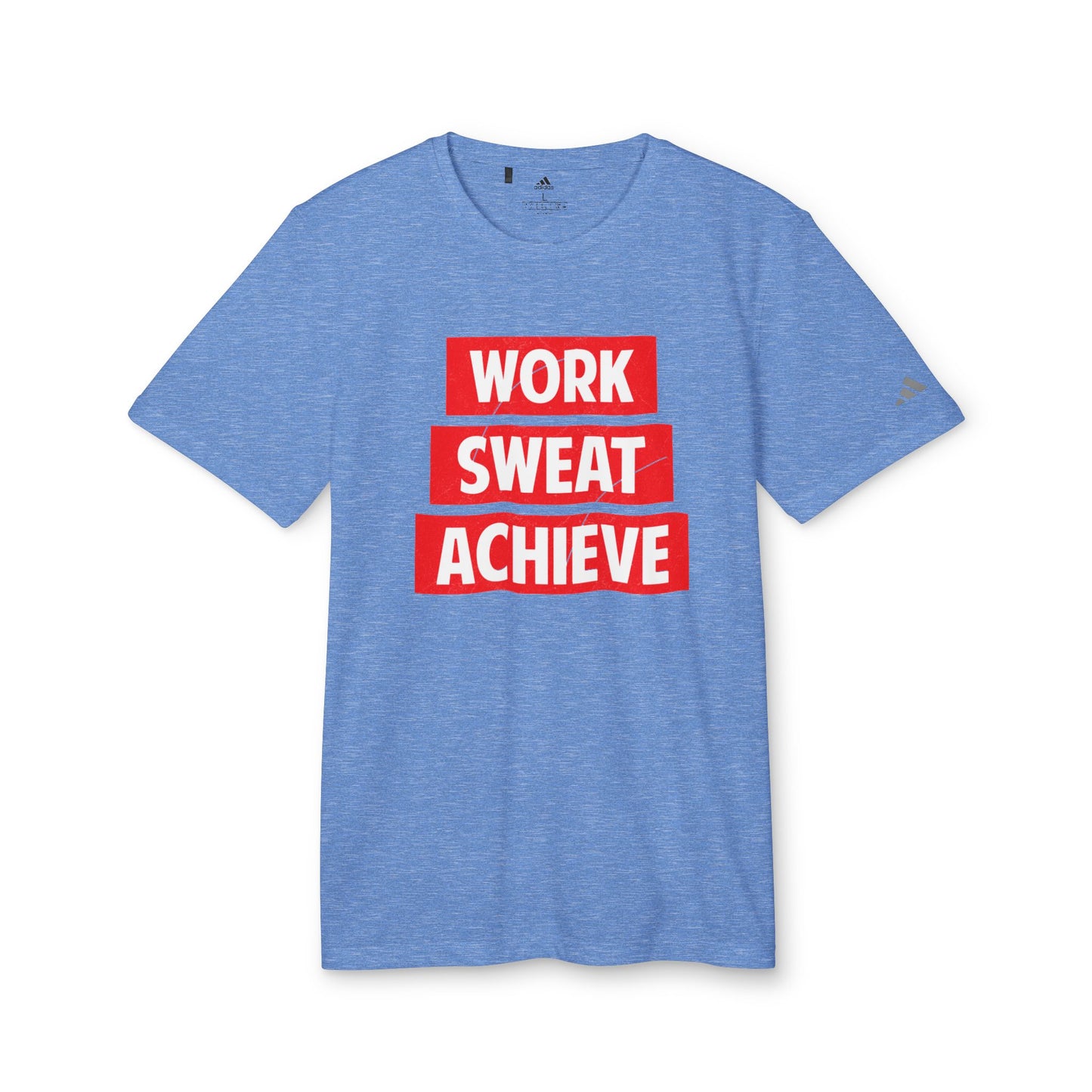 Work Sweat Achieve - Adidas Unisex Sport T-shirt