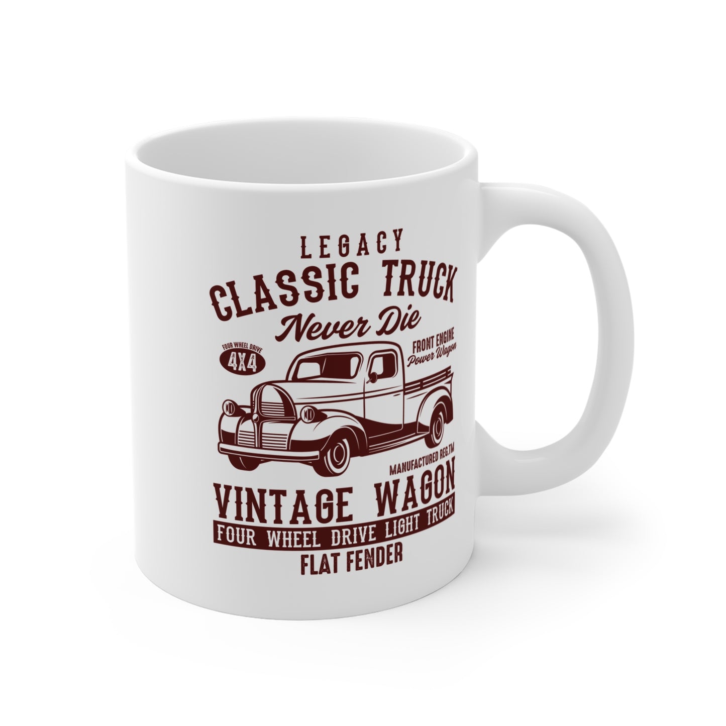 Classic Truck Never Die - Mug 11oz - 13037
