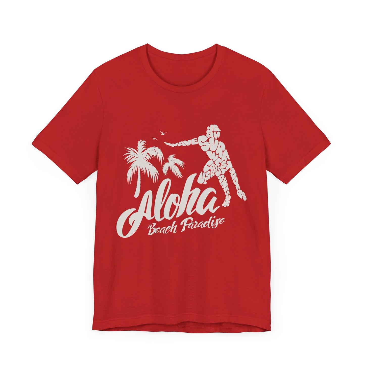 Aloha Beach Paradise - Unisex Jersey Short Sleeve Tee