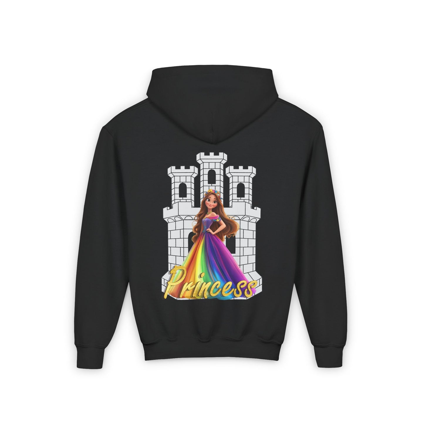 Every Girl Is a Princess - Youth Heavy Blend Hooded Sweatshirt - 11155