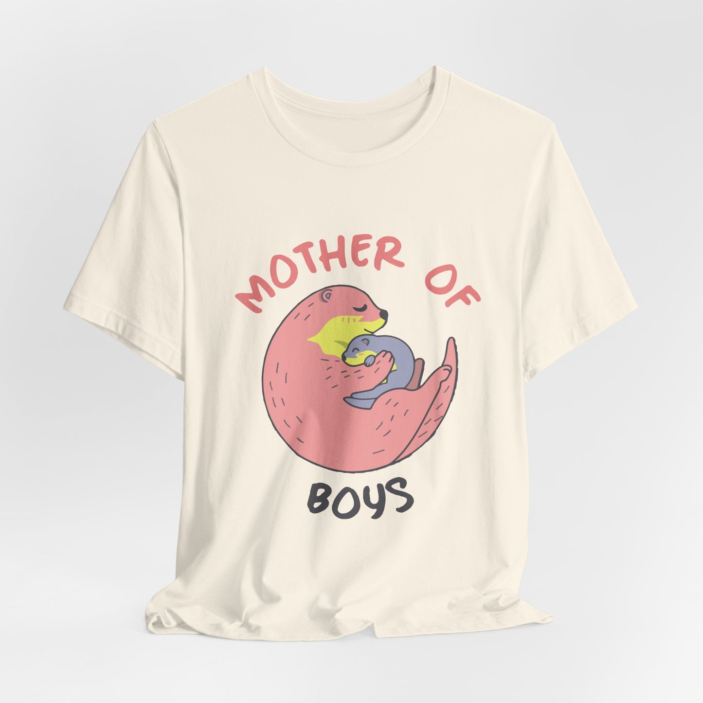 Mother Of Boys - Unisex Jersey Short Sleeve Tee - 13082