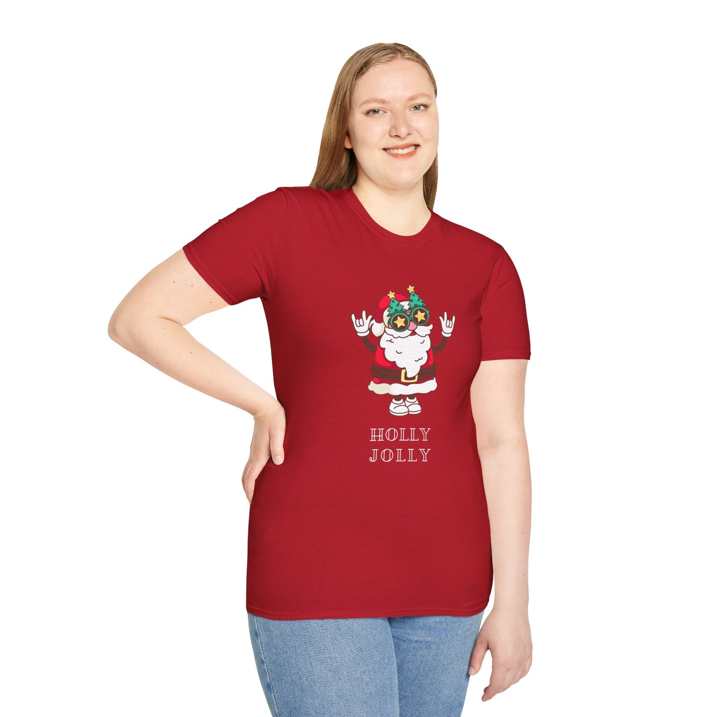 Holly Jolly - Unisex Softstyle T-Shirt