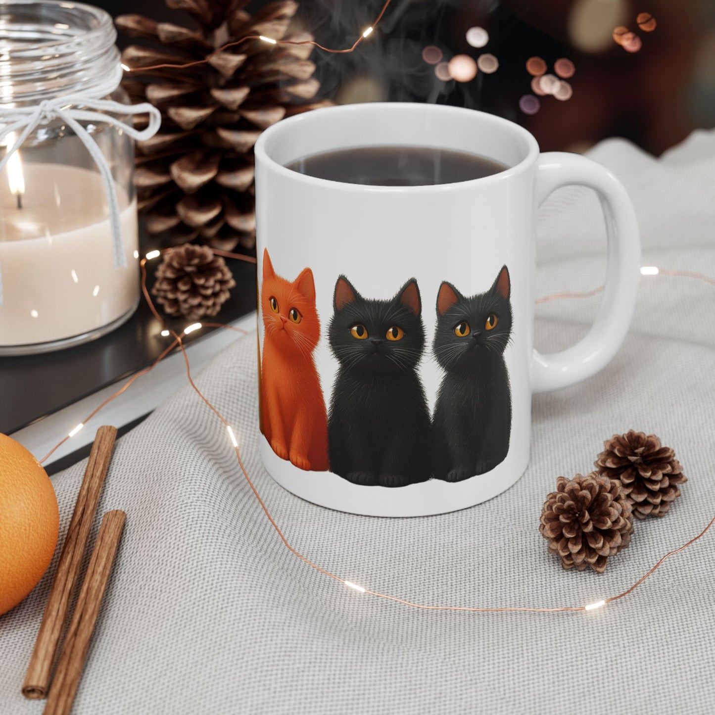 Cute Kittens - Ceramic Mug, (11oz, 15oz) - 11194