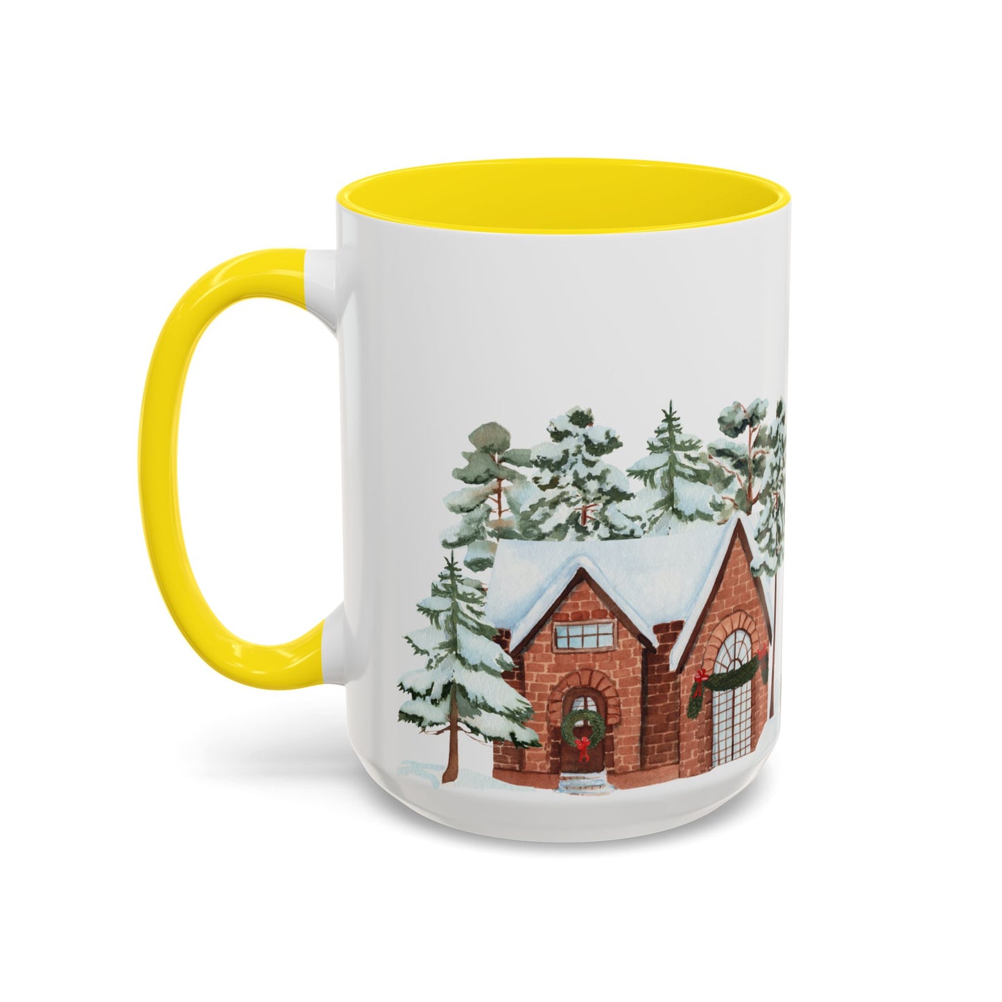 Christmas Houses - Accent Coffee Mug (11, 15oz) - 10456