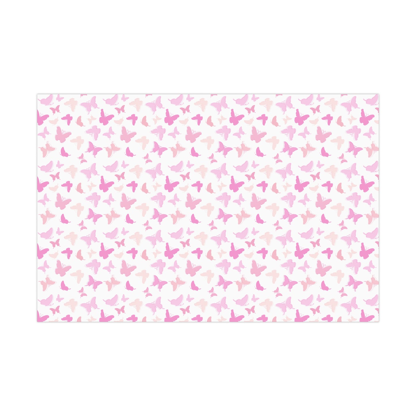 Pink Butterflies - Gift Wrap Papers - 10362