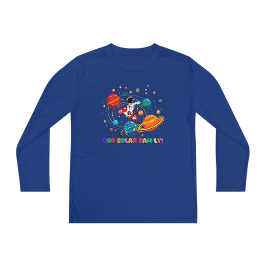 Our Solar Family!  - Youth Long Sleeve Competitor Tee