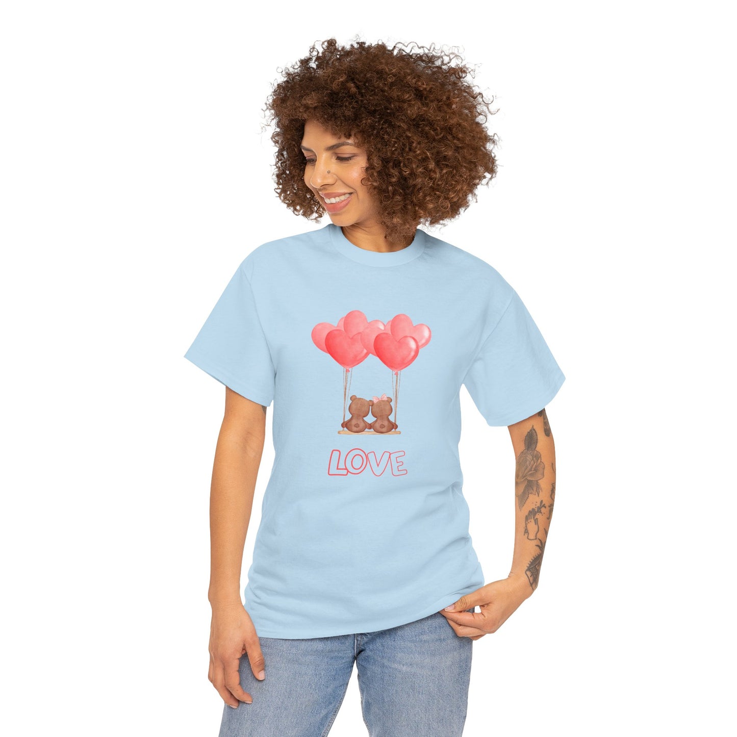 Valentine's, Love - Unisex Heavy Cotton Tee - 11441