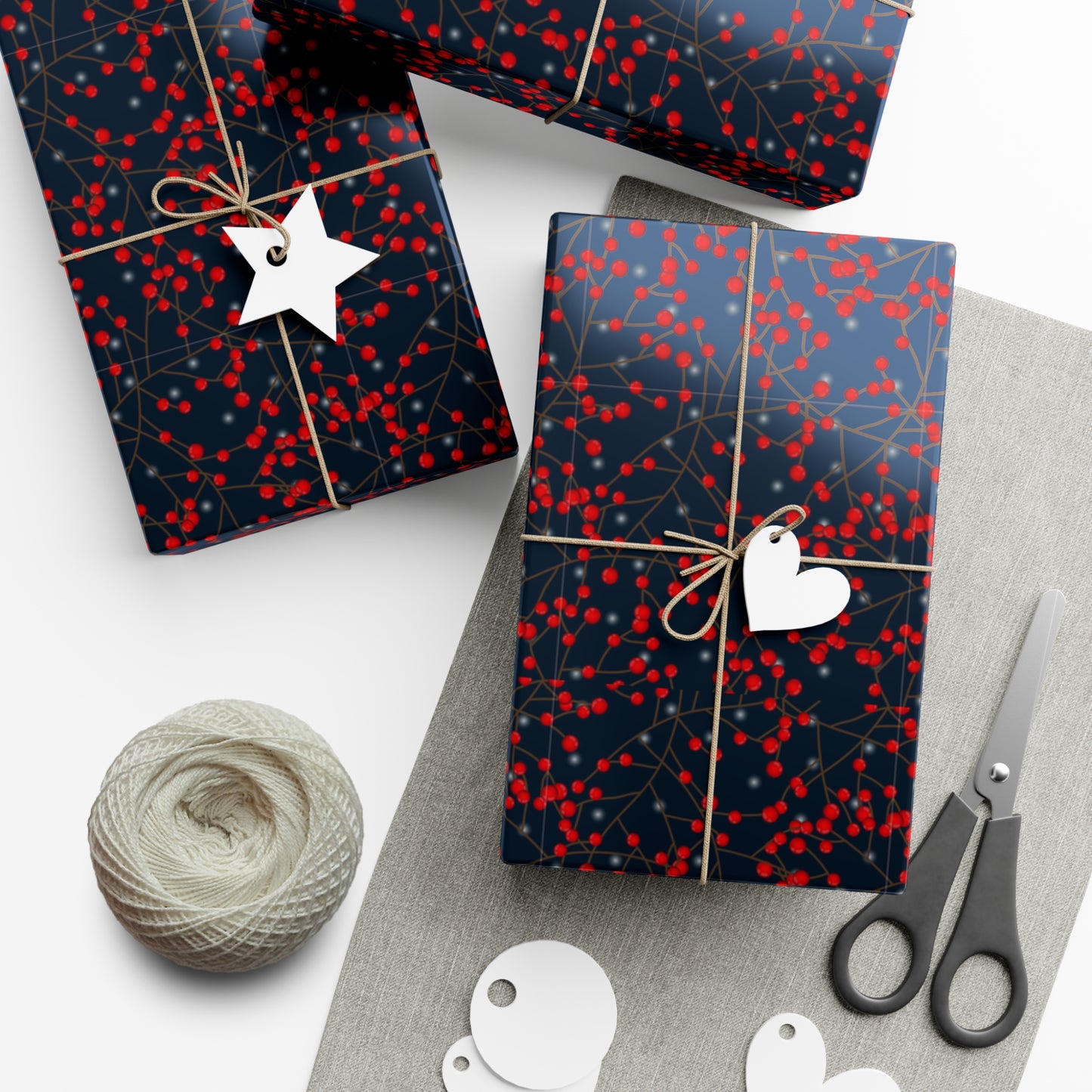 Winter Cherry - Gift Wrap Papers - 10332