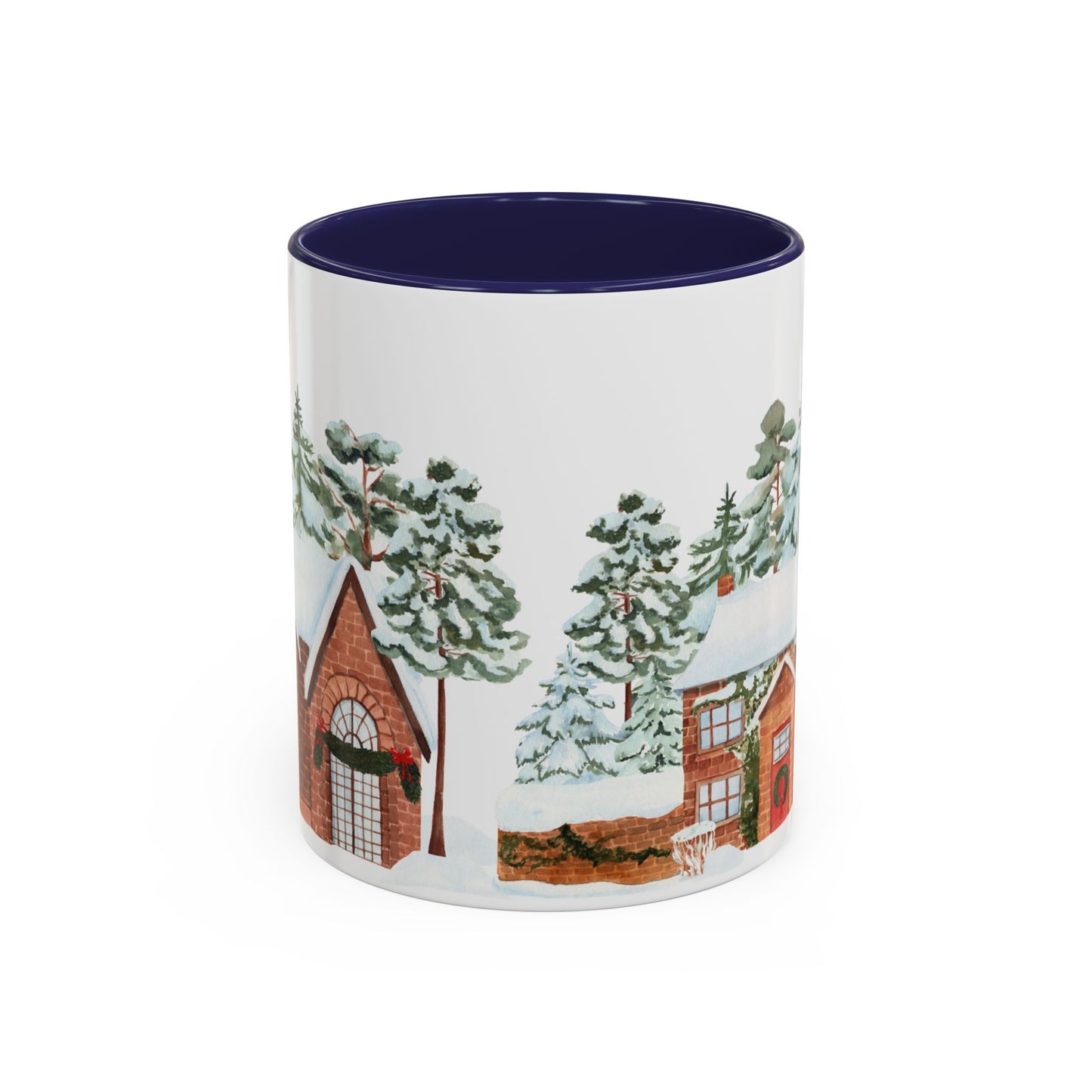 Christmas Houses - Accent Coffee Mug (11, 15oz) - 10456