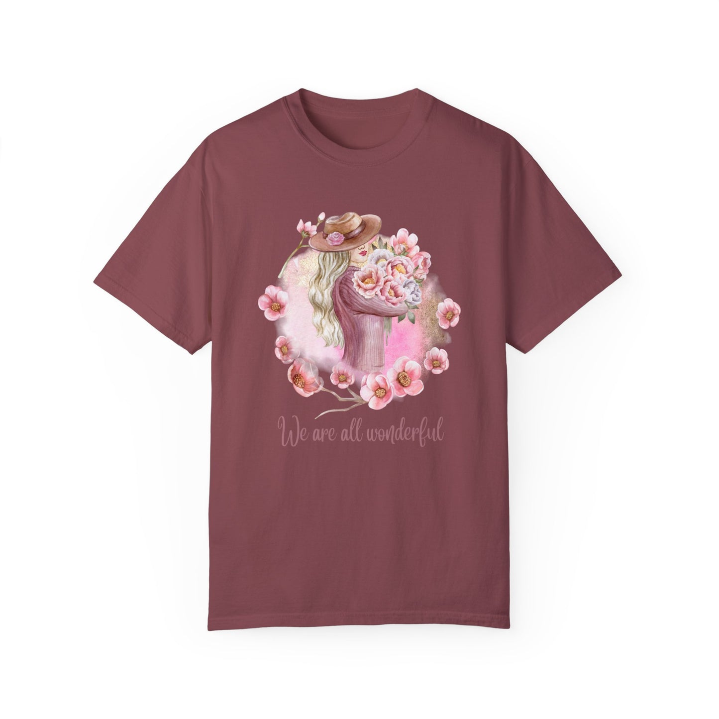 Women, We are All Wonderful - Unisex Garment-Dyed T-shirt - 11776