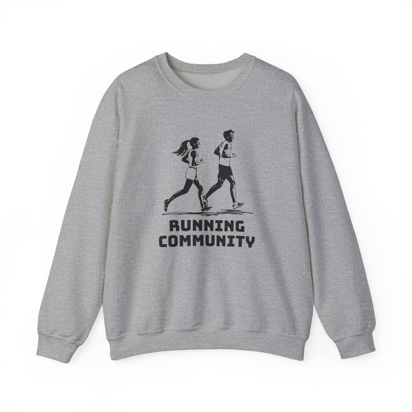 Running Community - Unisex Heavy Blend™ Crewneck Sweatshirt