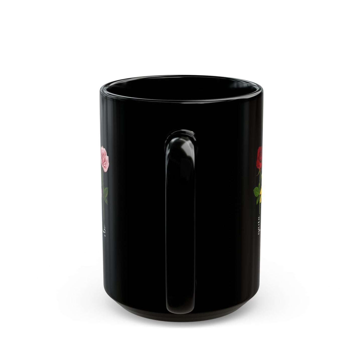 Grandma's Garden, Where Love Blooms - Black Mug