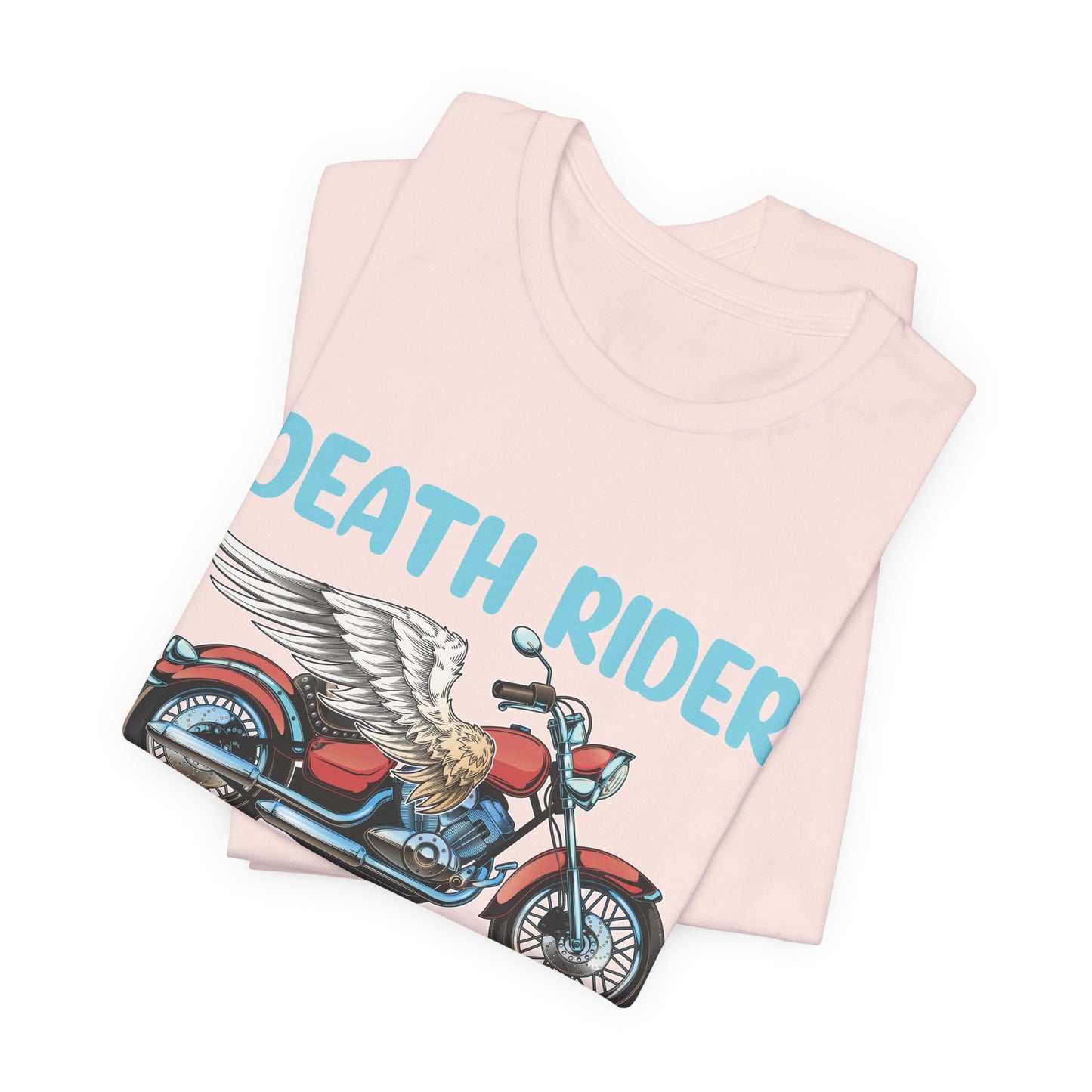 Death Rider, Live Fast and Ride  - Unisex Jersey Short Sleeve Tee - 13595