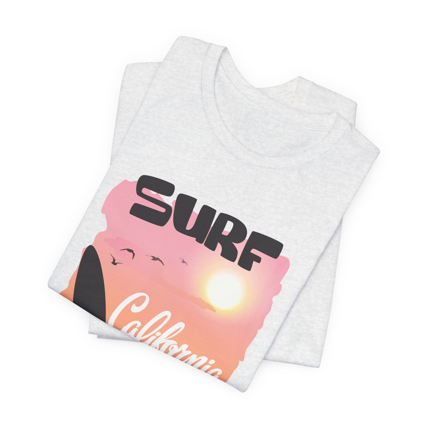 Surf California, Wave Riders - Unisex Jersey Short Sleeve Tee