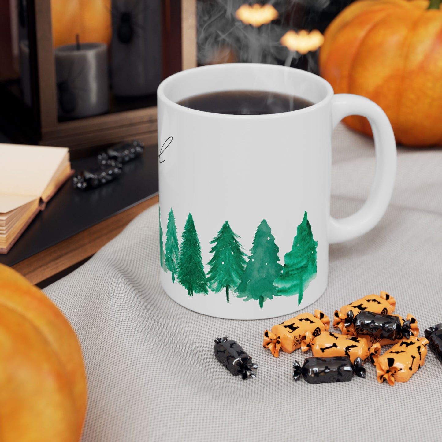 Trees, Joyful - Ceramic Mug, (11oz, 15oz) - 10910