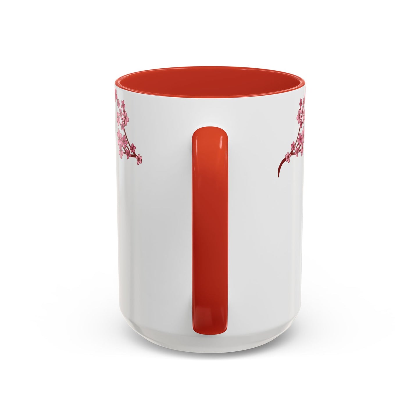 Happy Mother's Day Accent Coffee Mug - Floral Design for Moms - 11868