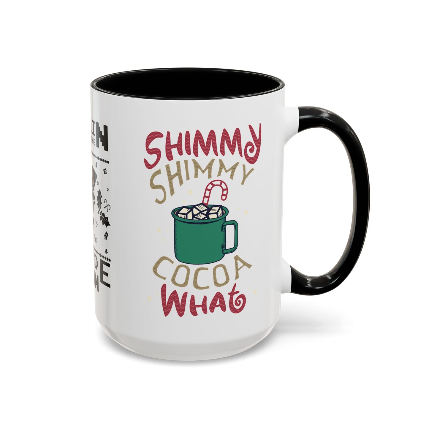 Rocking Around The Tree Upside Down - Accent Coffee Mug (11, 15oz)