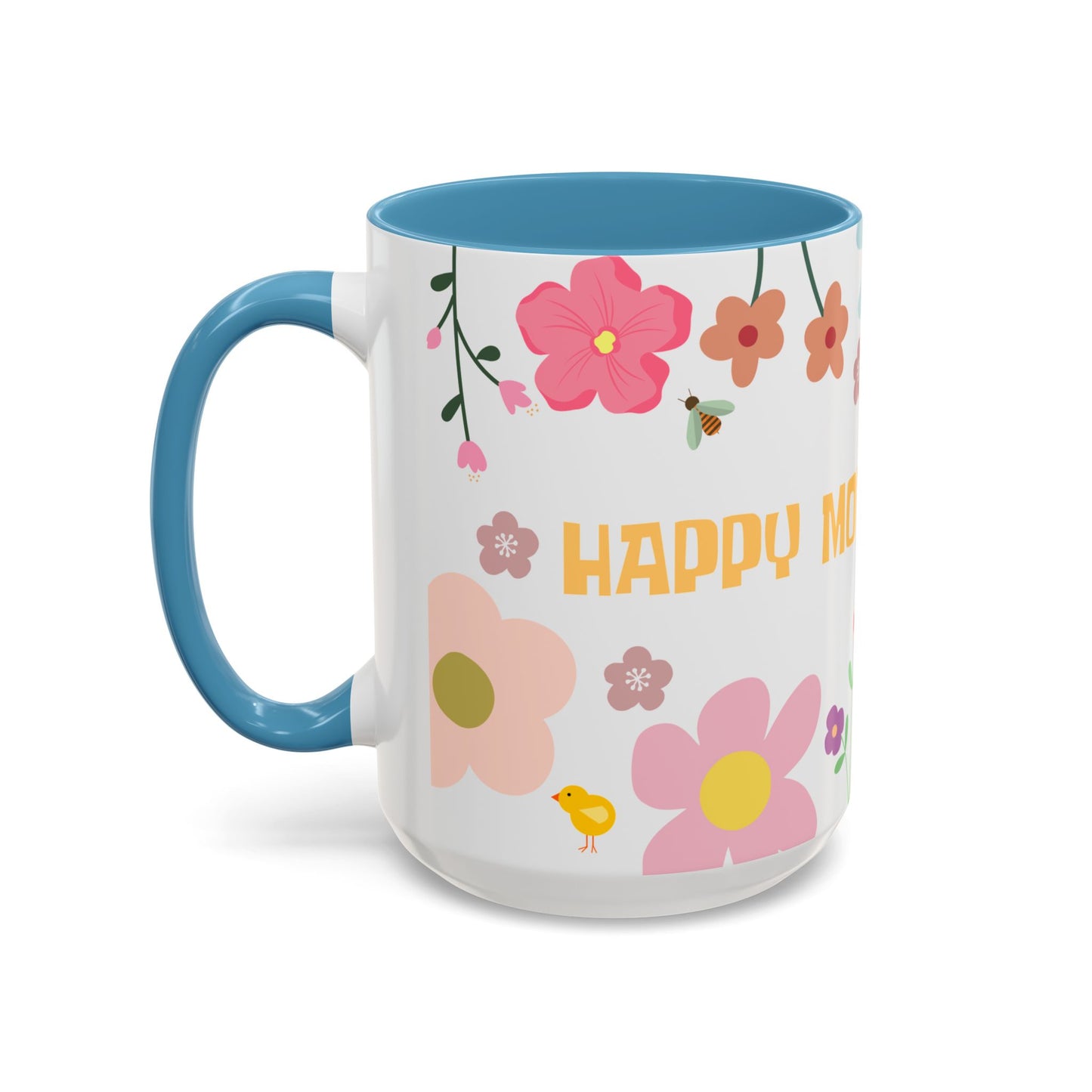 Floral Happy Mother's Day Coffee Mug - 11oz & 15oz - 11915