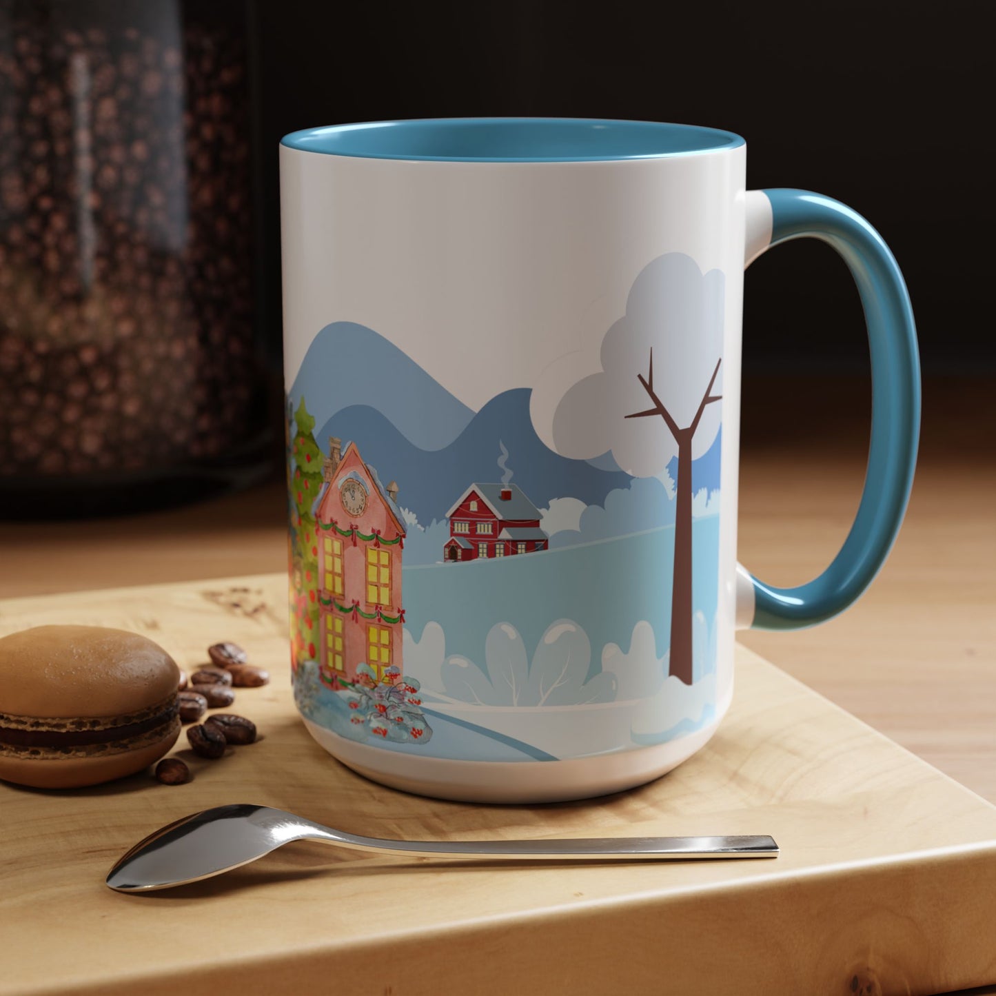 Christmas Day - Accent Coffee Mug (11, 15oz) - 10457